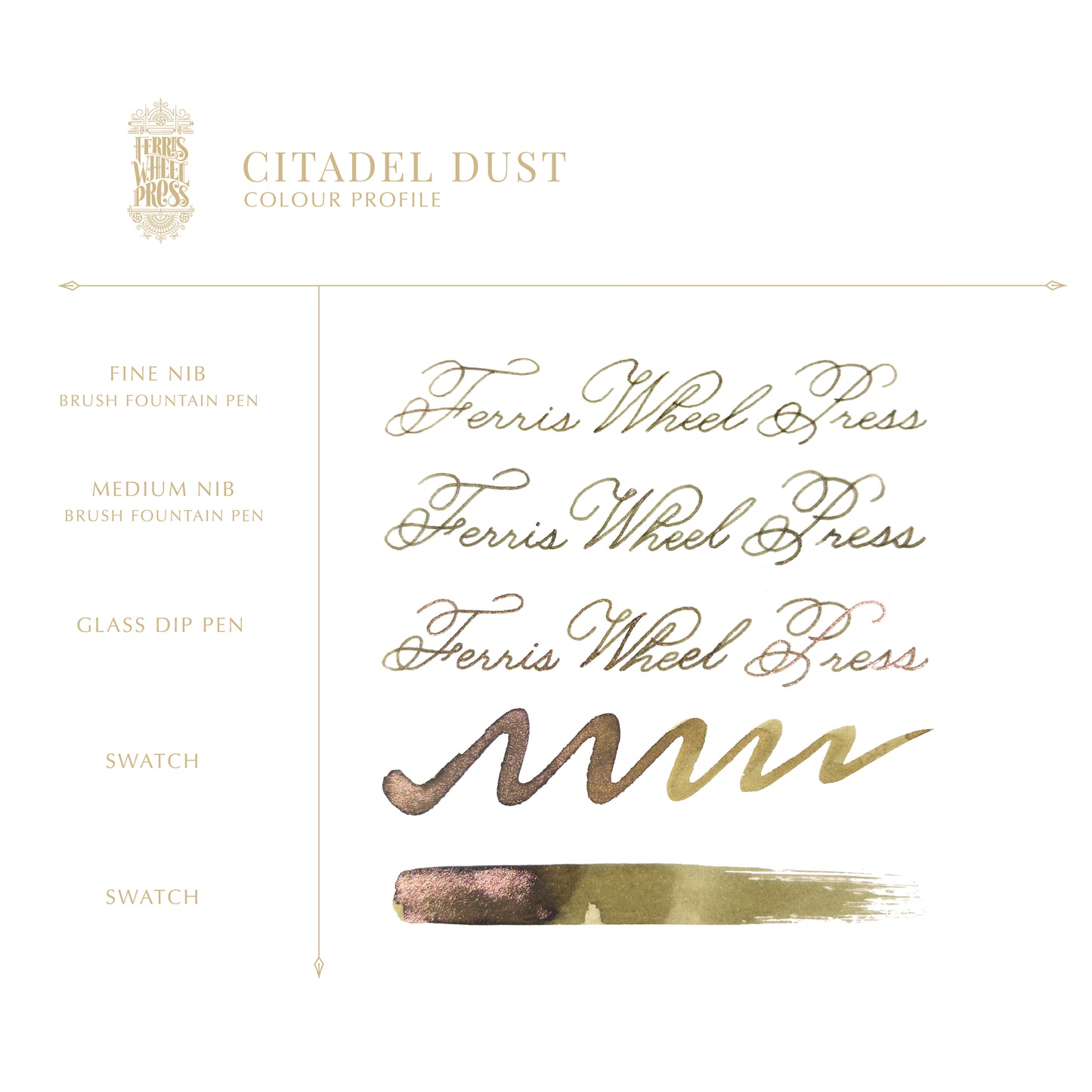 Citadel Dust - FerriTales Ink The Book of Knights Series - 85ml