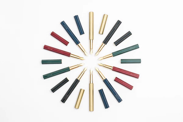 STAT-43 Classic Red Fountain pen Brass - F