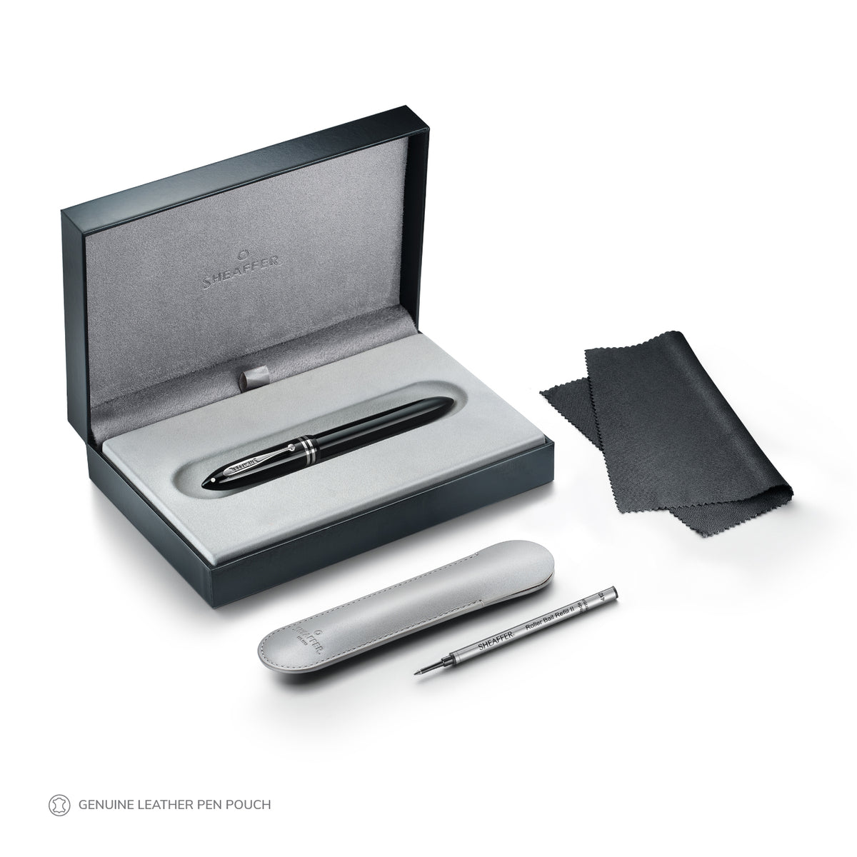 Sheaffer Balance III E892 Glossy Black and Chrome Trims Rollerball