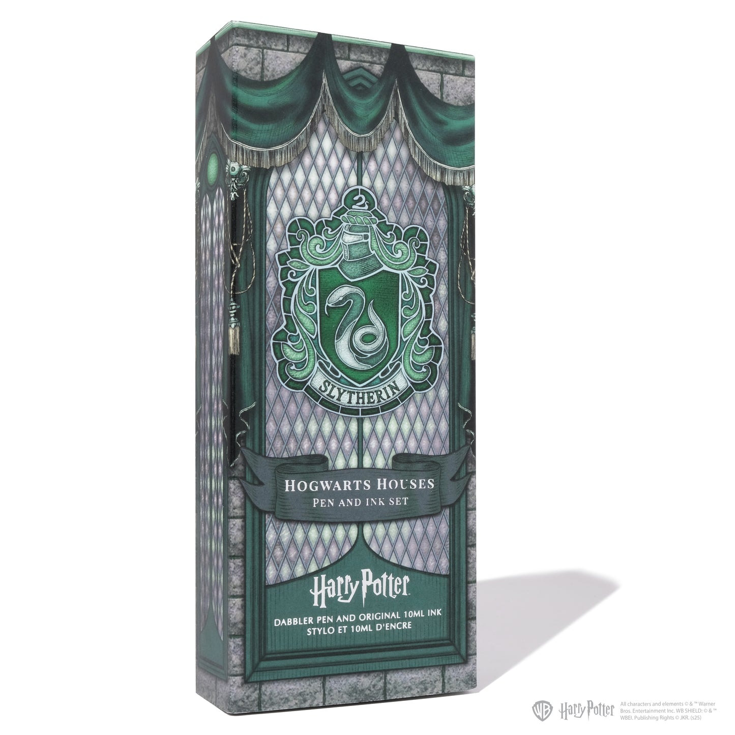 WB Dabbler Pen Kit Set - Pen and 10mL Ink Writing Set, Slytherin