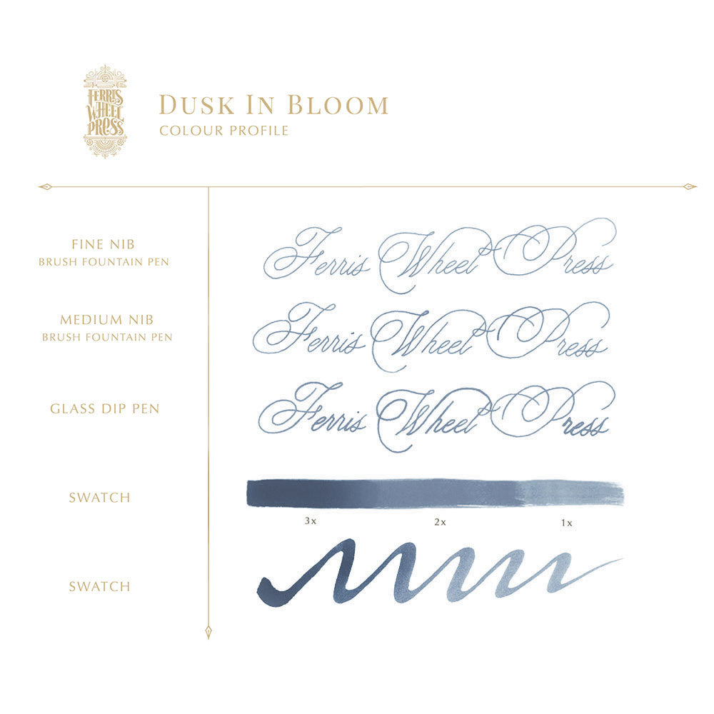 Fountain Pen Ink 38mL / Dusk in Bloom - DIB