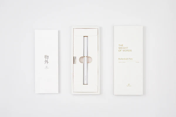 YStudio -Classic Revolve-Rollerball Pen(White)