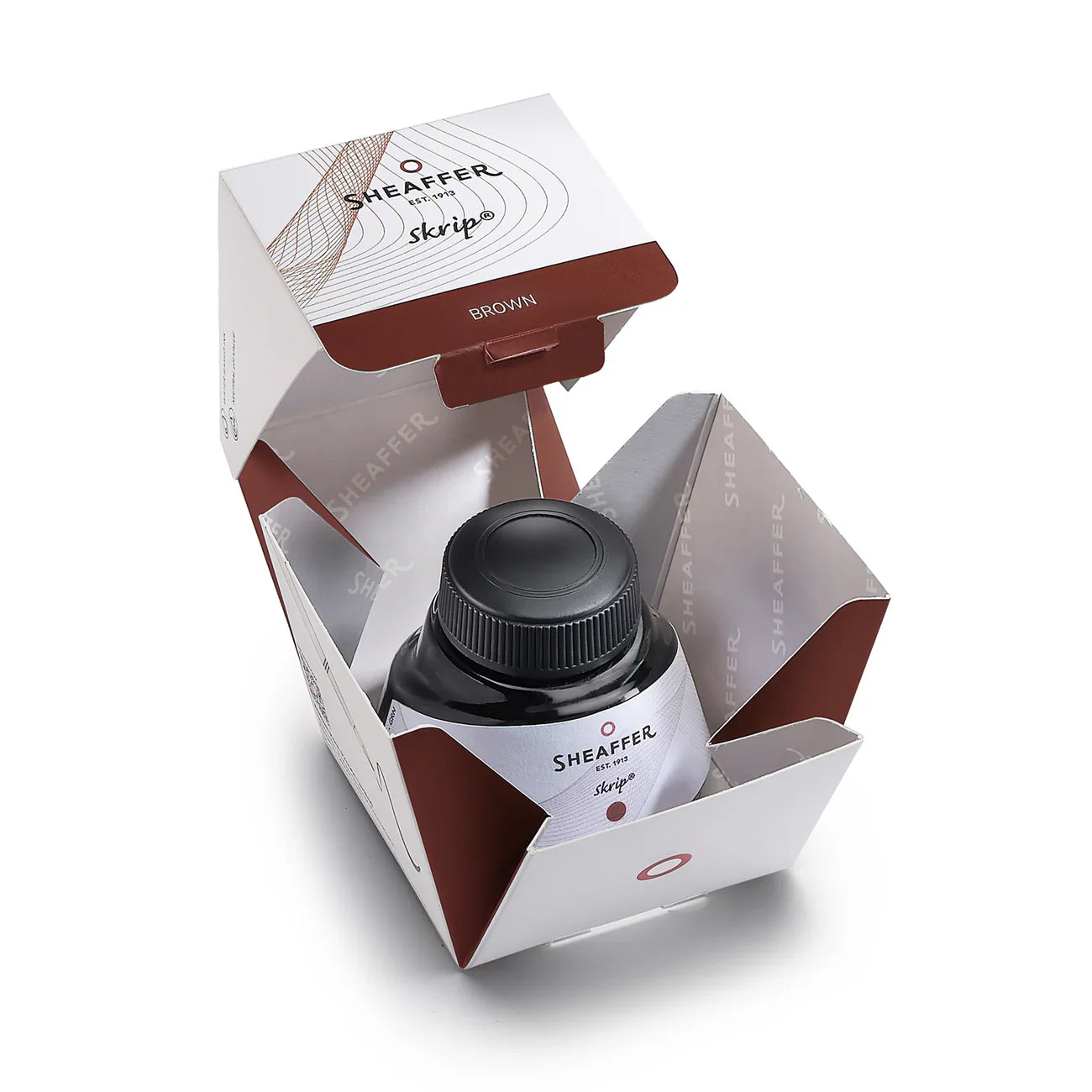 Sheaffer Skrip Ink Bottle (50 ml) - Brown - Multiples of 6