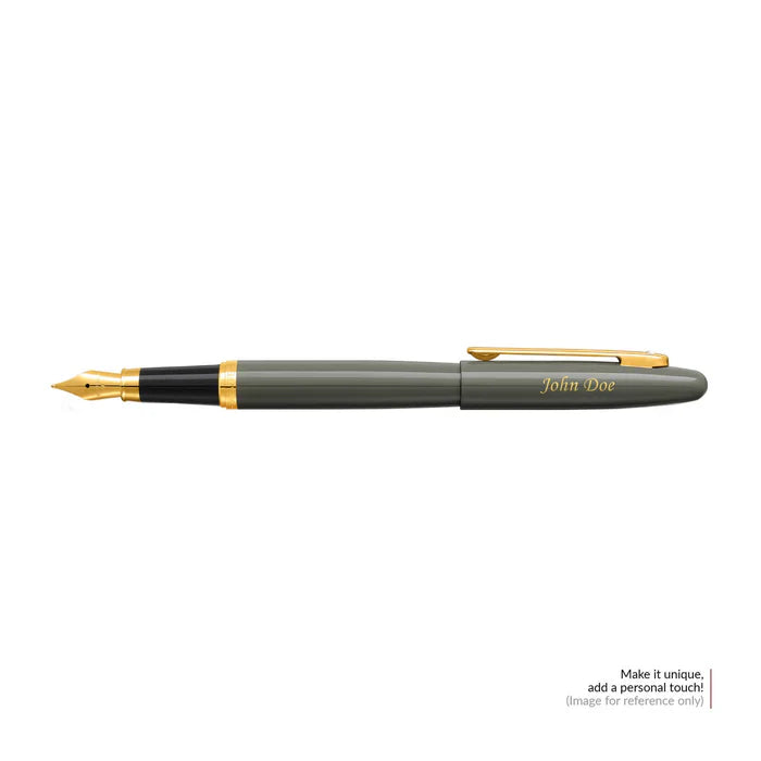 Sheaffer VFM Matte Black with Chrome trims Fountain Pen - Medium