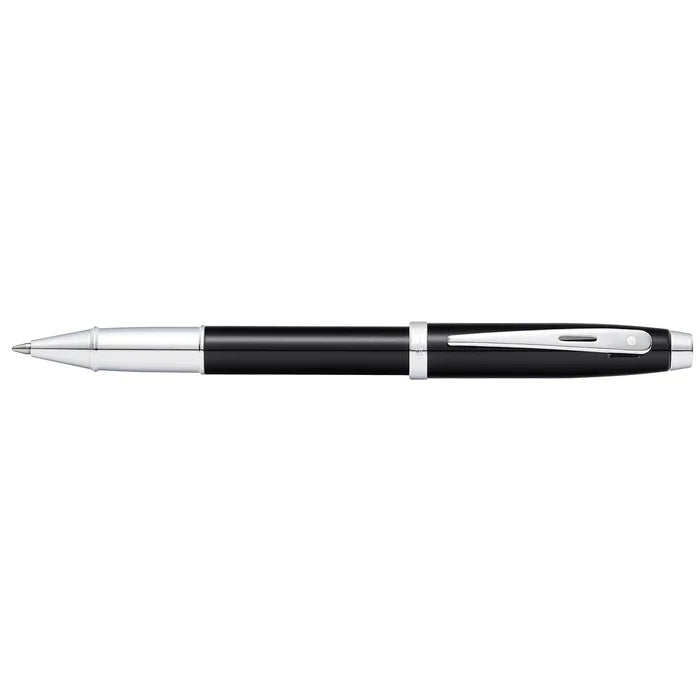 Sheaffer 100 Glossy Black With Chrome Trims Rollerball Pen