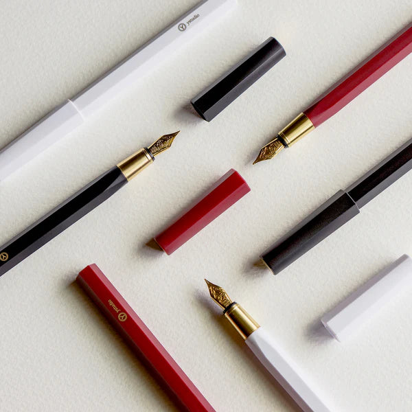 Resin - Fountain Pen (WHITE) (M nib)
