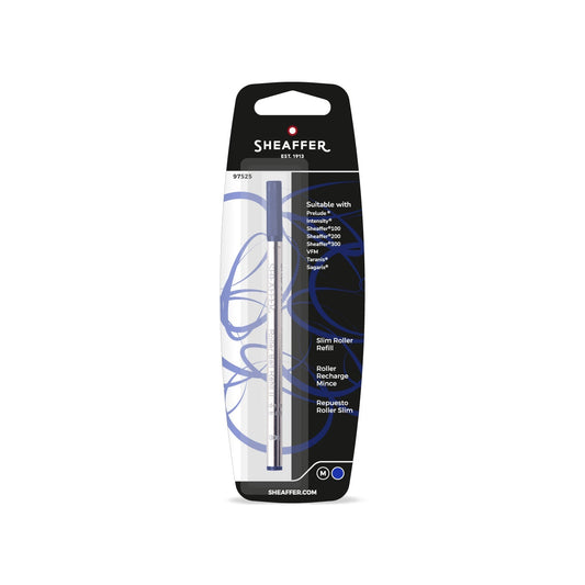 Sheaffer Slim Rollerball Refill - Blue Medium - Blister Card - Multiples of 6