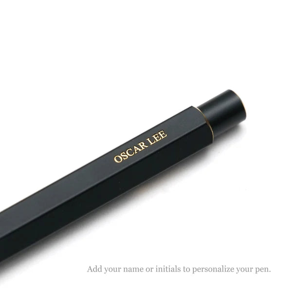 STAT-19 Brassing - Black Brass Portable Fountain Pen (M nib)