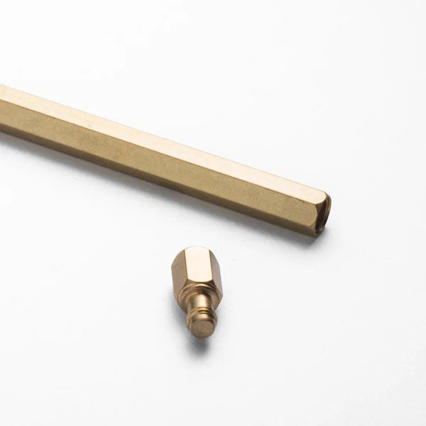 STAT-58 Classic Reflect Brass Lead Pencil Lead Box
