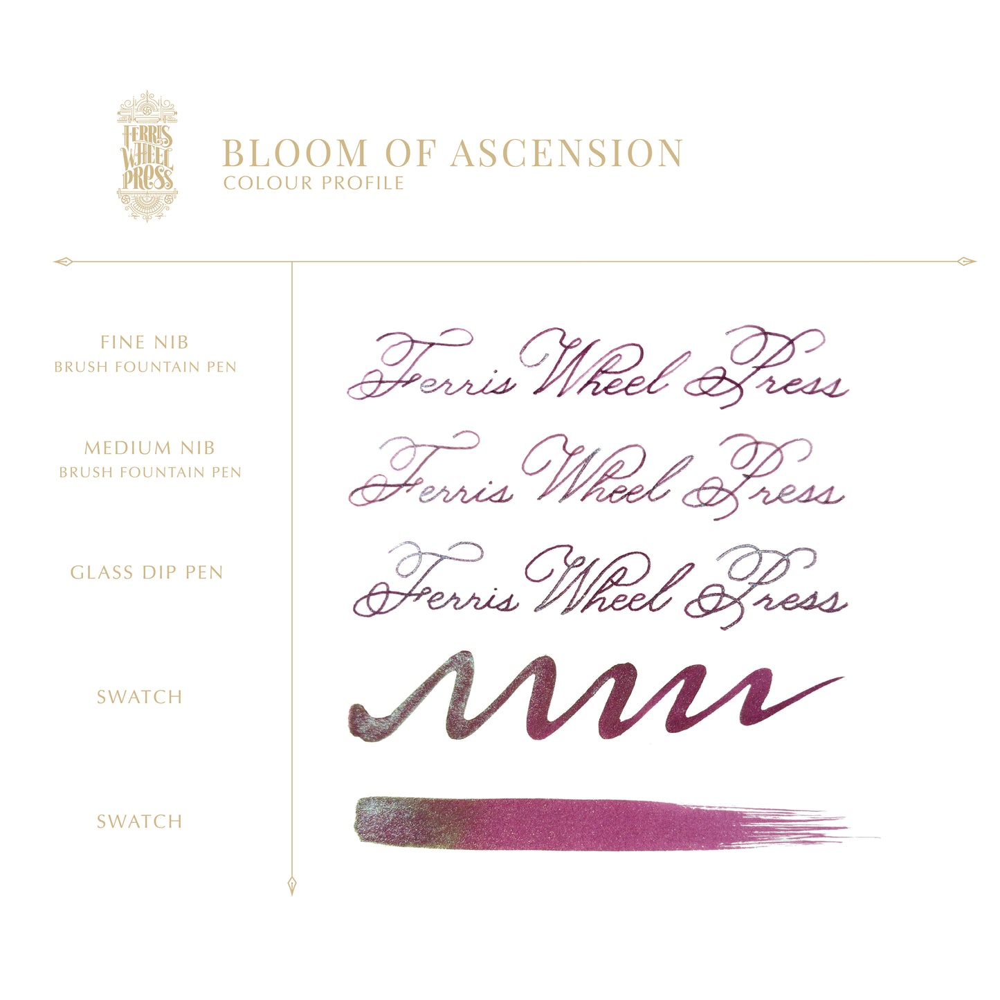 Bloom of Ascension - FerriTales Ink The Book of Knights Series - 10ml
