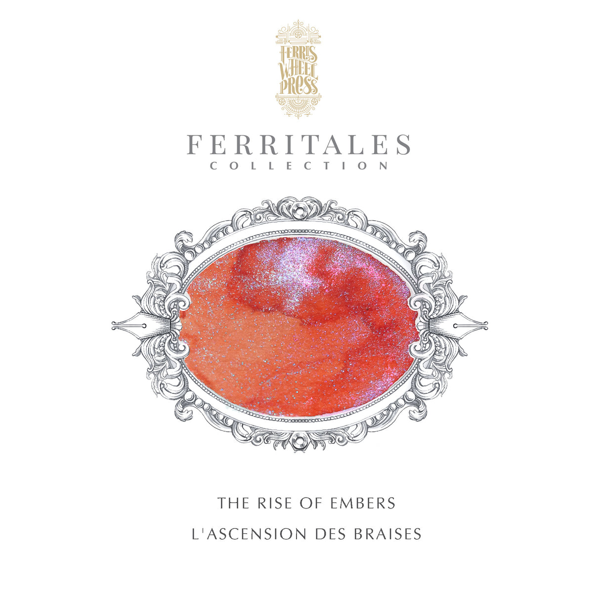 Ferritales 85ml Fountain Pen Ink - Rise of Embers