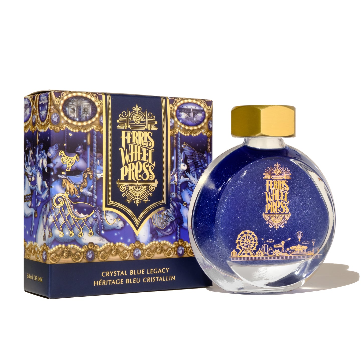 Fountain Pen Ink 38mL / Crystal Blue Legacy - CBL