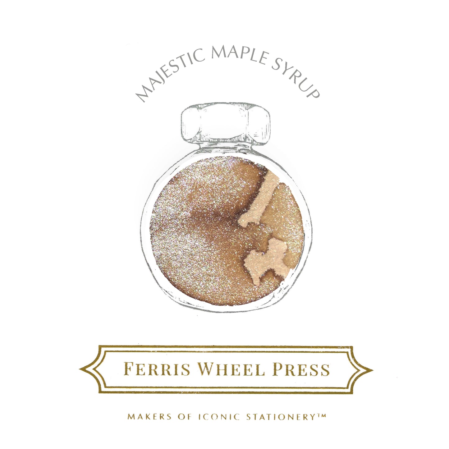 Fountain Pen Ink 38mL / Majestic Maple Syrup - MMS