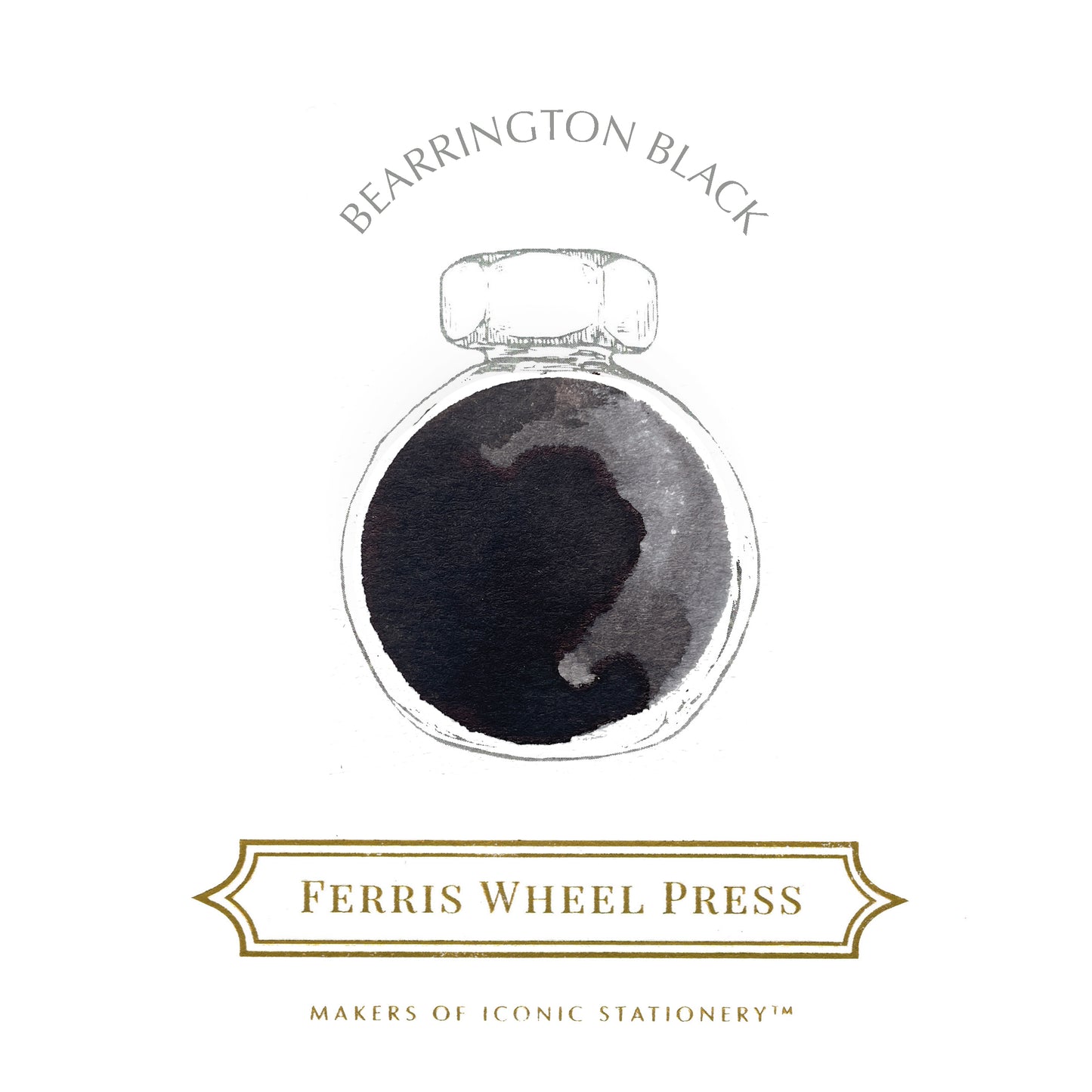 Fountain Pen Ink 38mL / Bearrington Black - ED2409