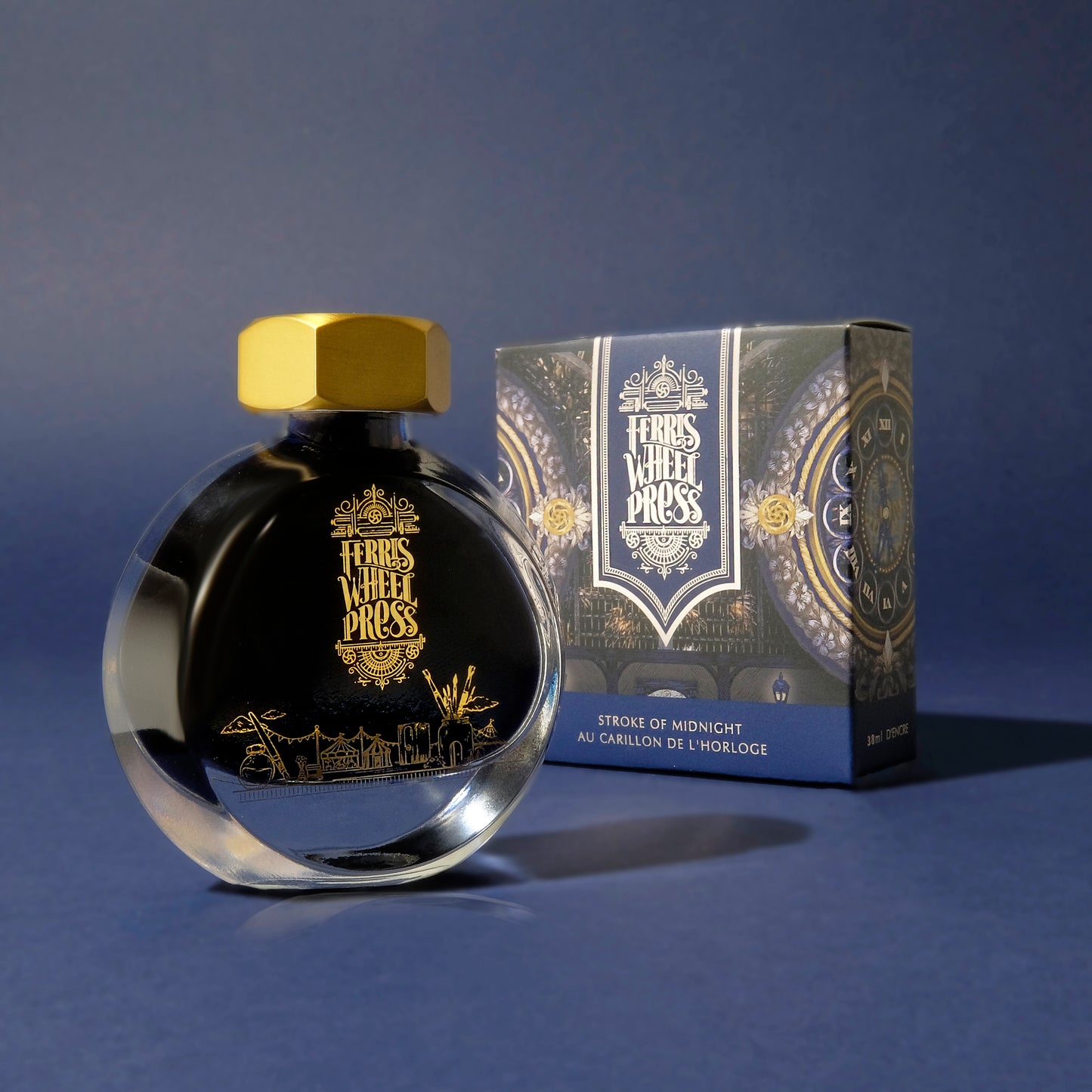 Fountain Pen Ink 38mL / Stroke of Midnight - SMN
