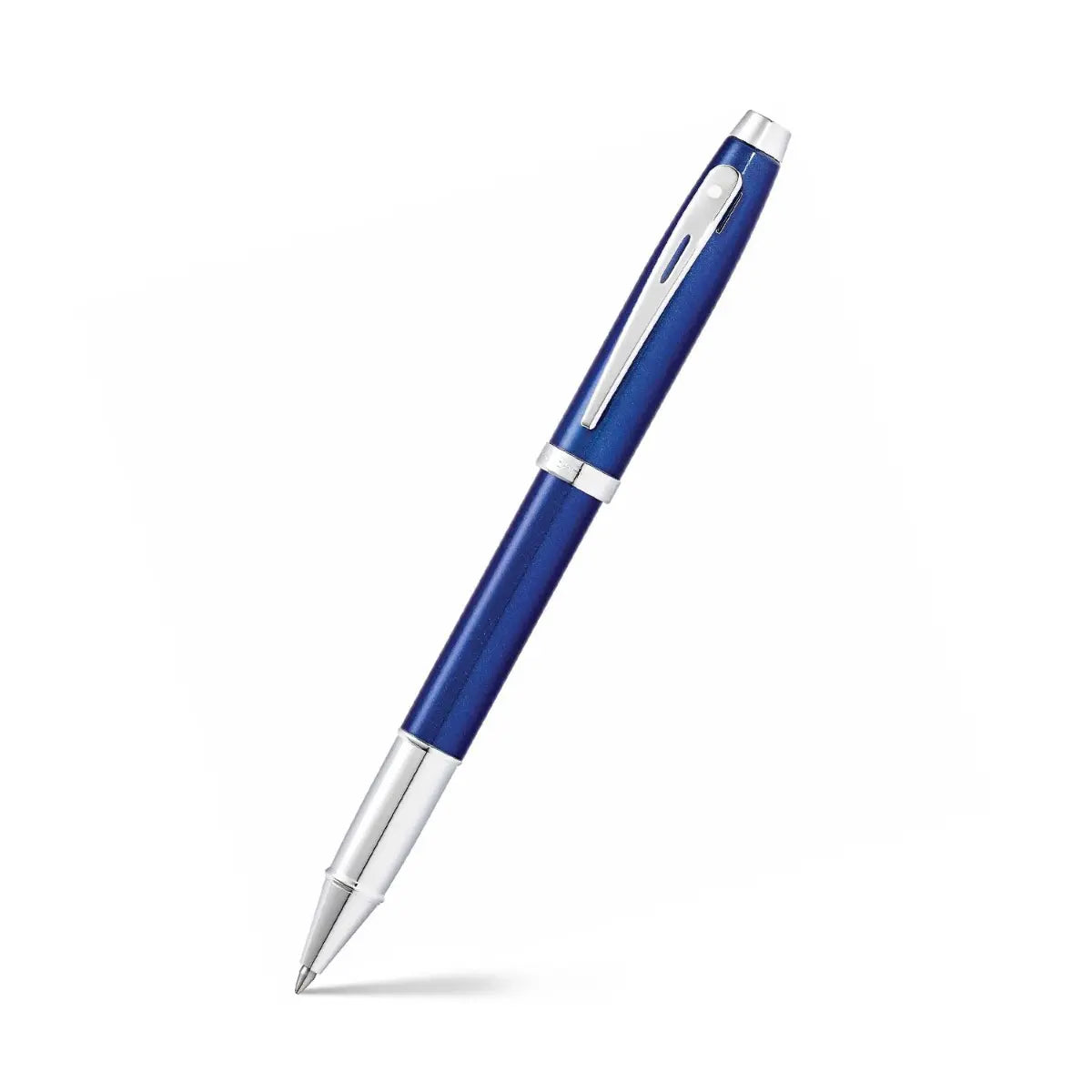 Sheaffer® Gift Set ft. Glossy Blue S100 9339 with Chrome Trim as Set of 2 pens -  Ballpoint Pen & Rollerball pen