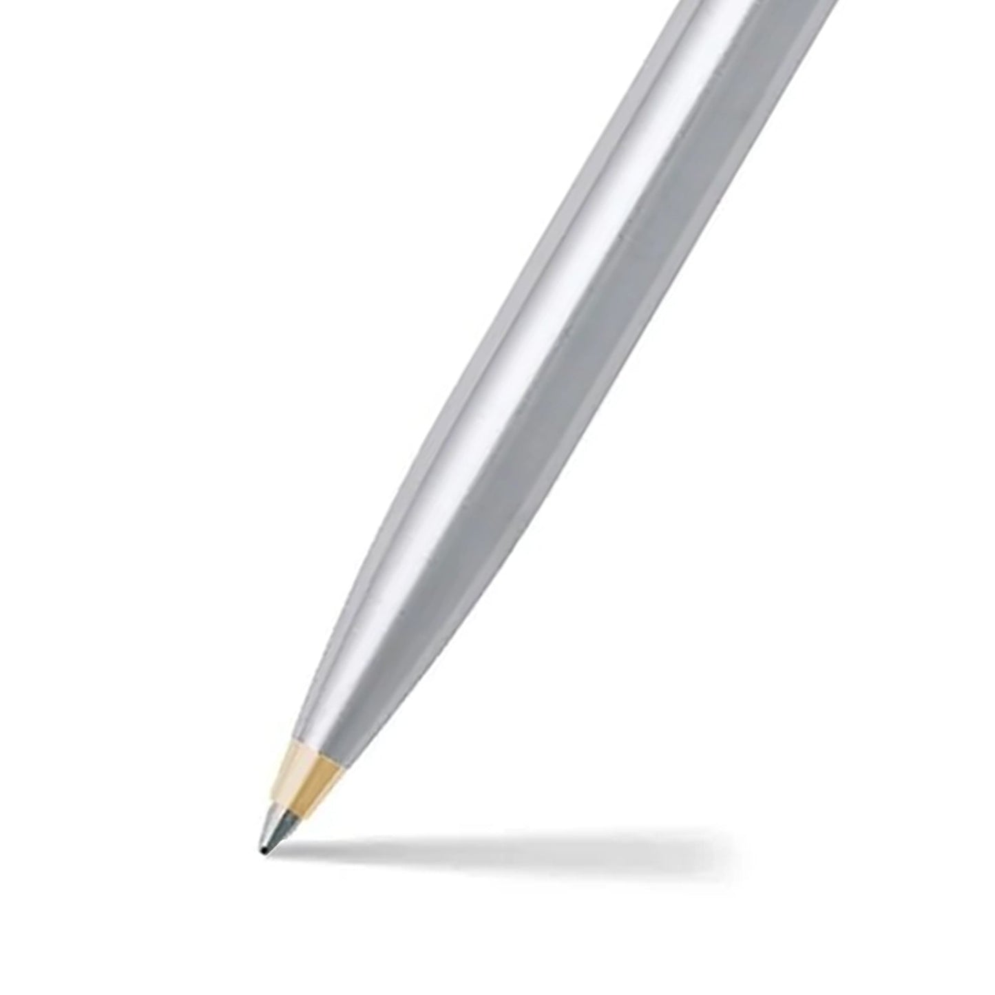 Sheaffer® Sentinel 325 Brushed Chrome Ballpoint pen with Gold Tone Trim