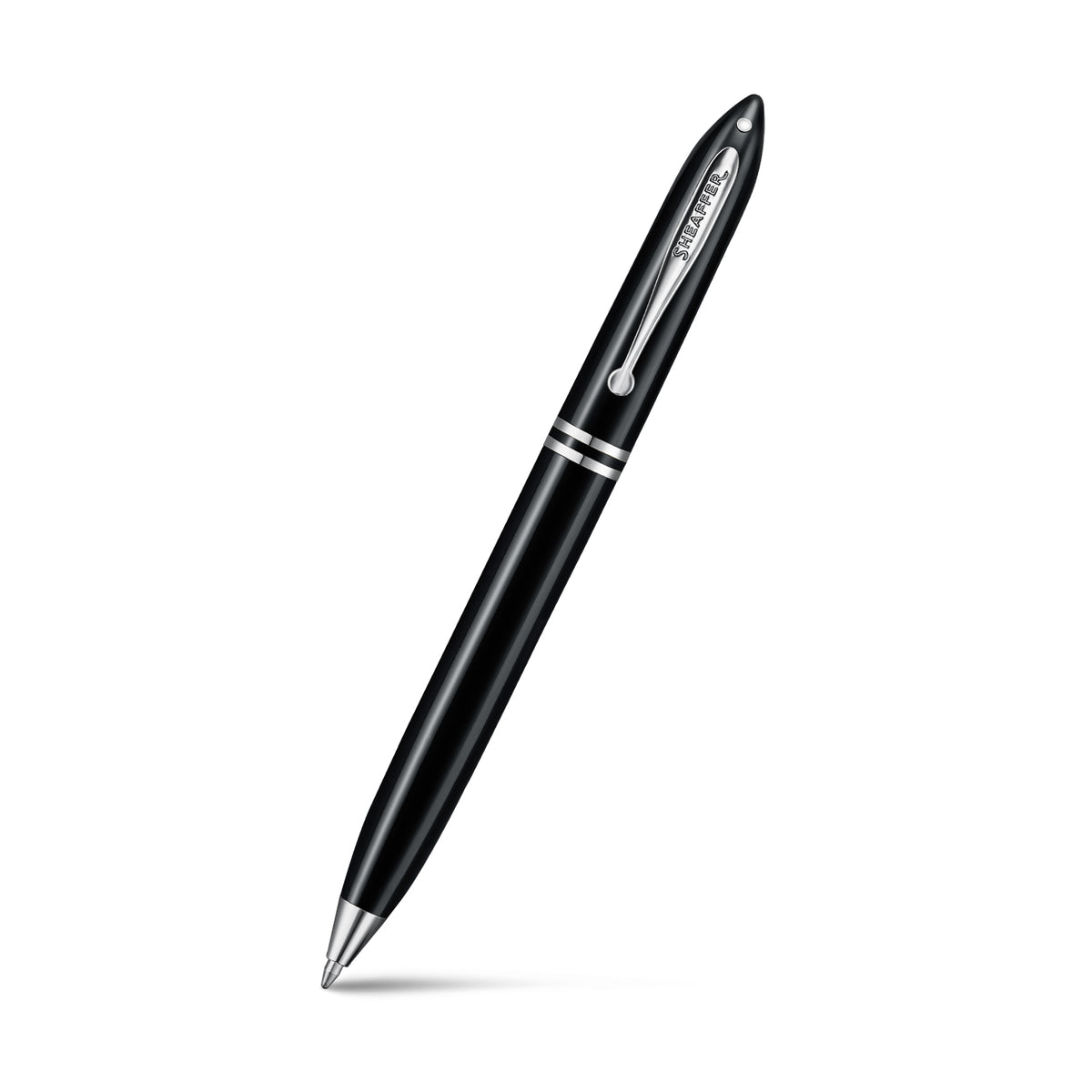 Sheaffer Balance III E892 Glossy Black and Chrome Trims Ballpoint