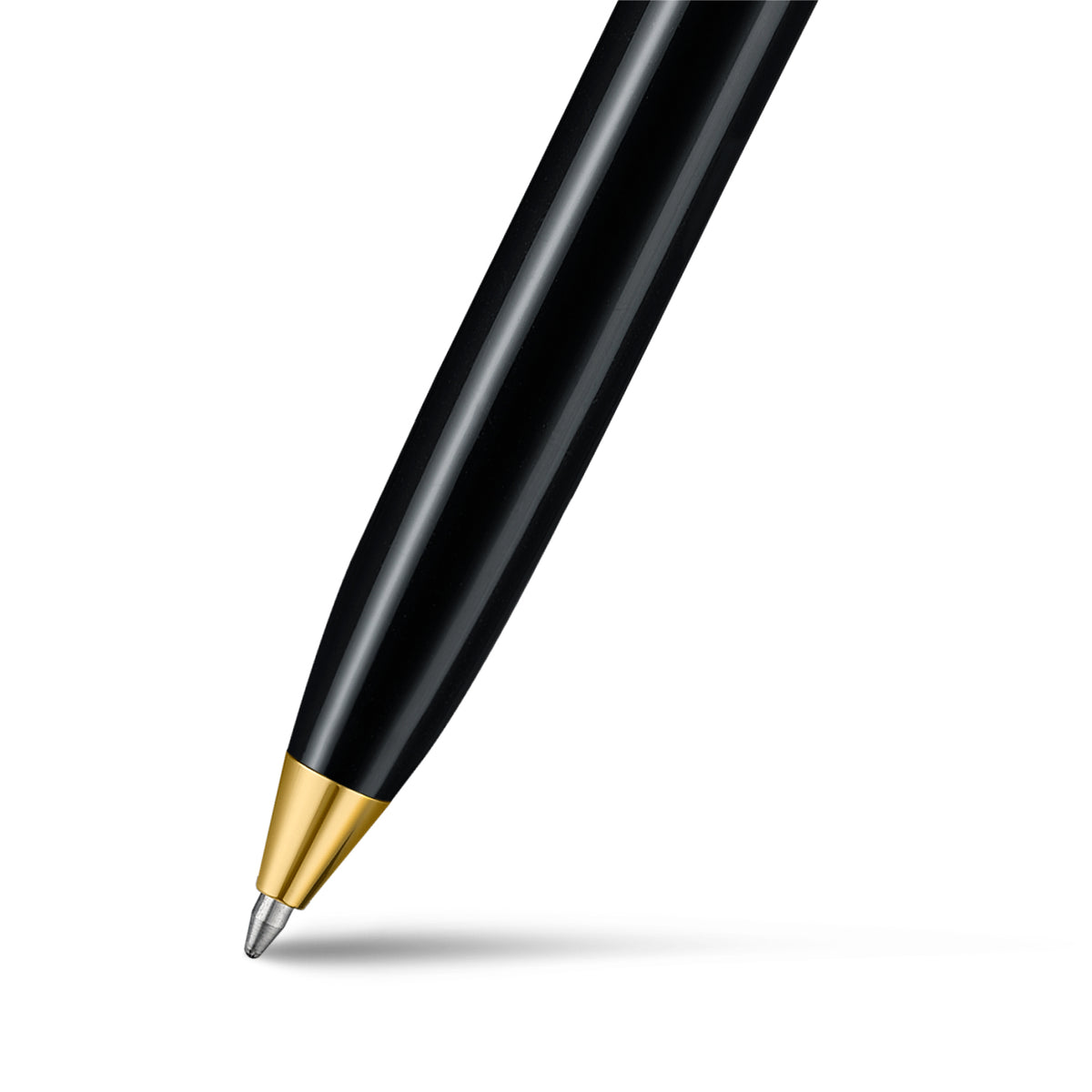 Sheaffer Balance III E893 Glossy Black and Gold Trims Ballpoint