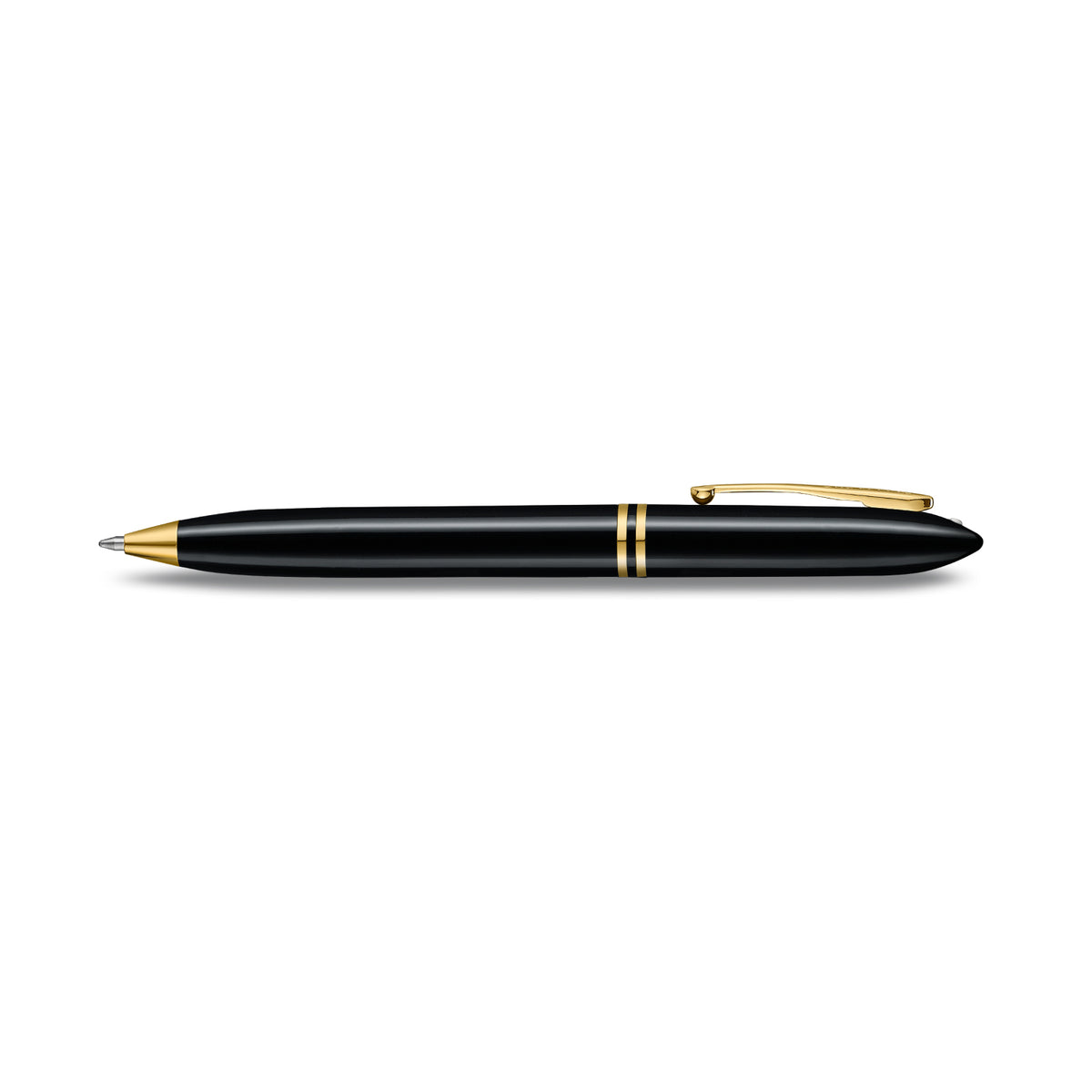 Sheaffer Balance III E893 Glossy Black and Gold Trims Ballpoint