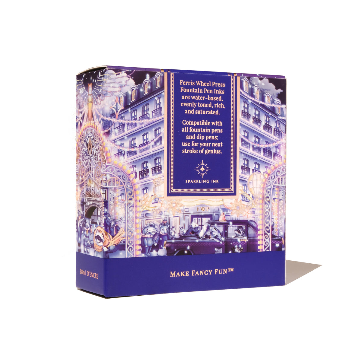 Ferris Wheel Press Brilliant Blue Boulevard Fountain Pen Ink 38ml