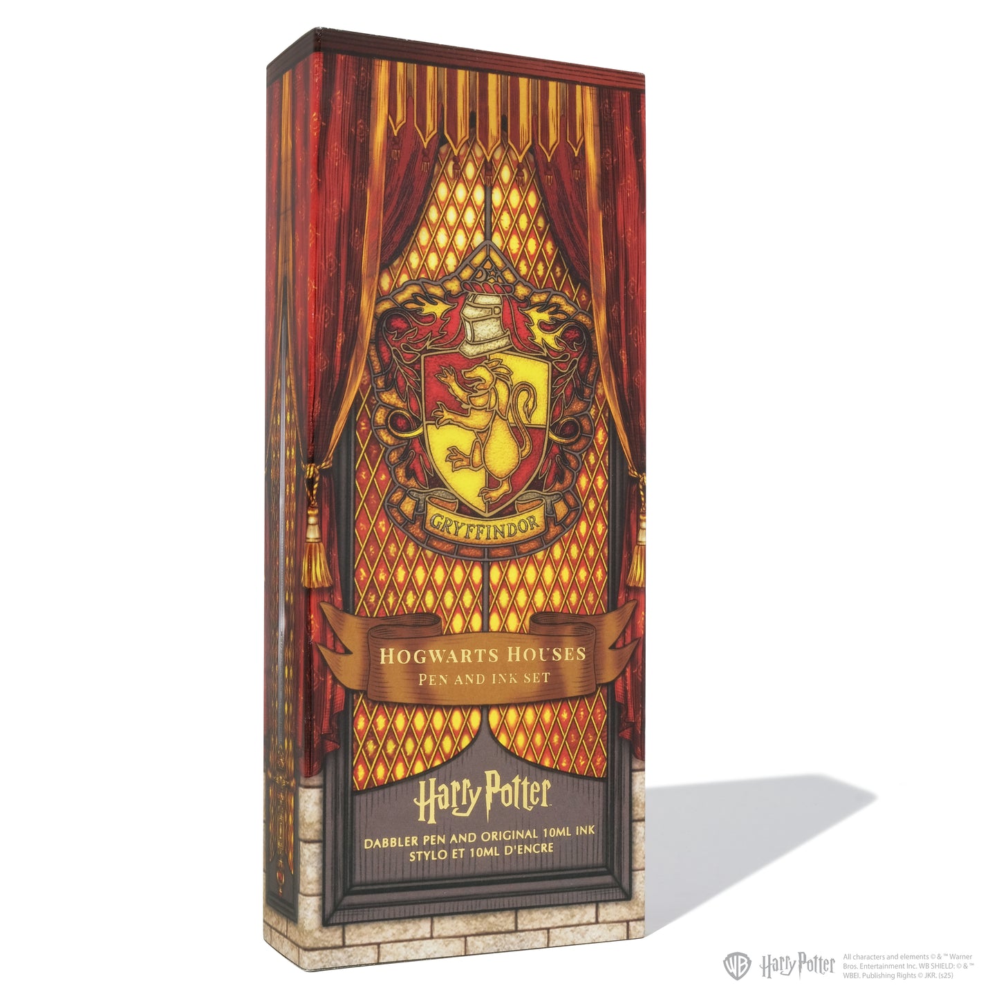 WB Dabbler  Pen Kit Set - Pen and 10mL Ink Writing Set, Gryffindor