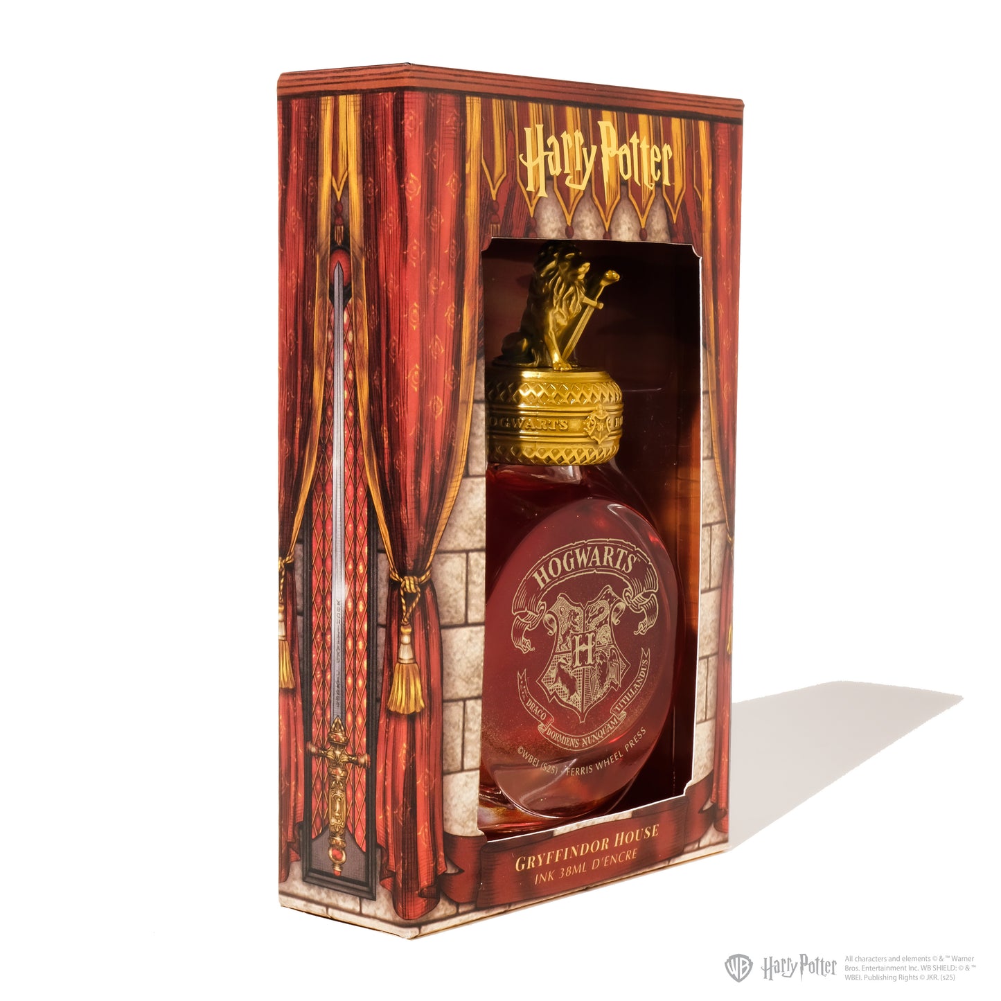 WB Fountain Pen Ink 38mL - Harry Potter - WBHP / Gryffindor House