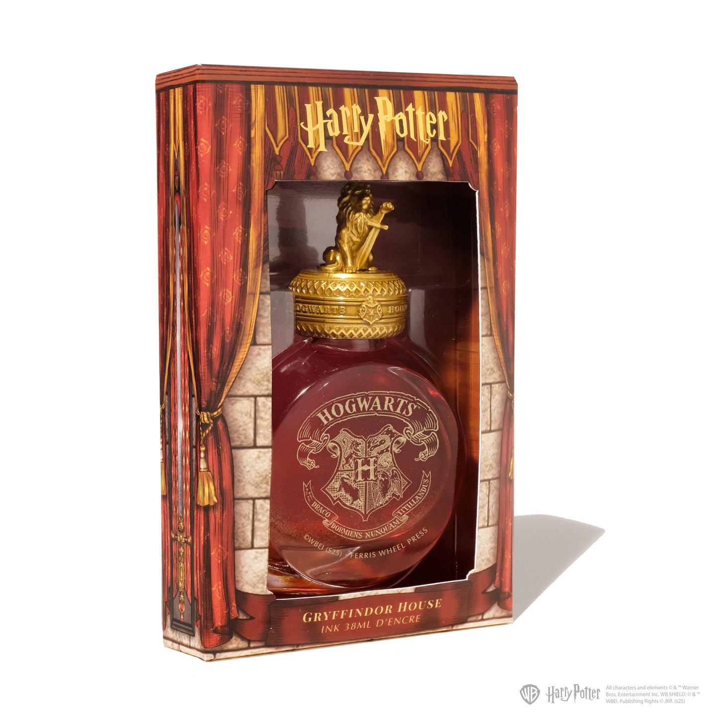 WB Fountain Pen Ink 38mL - Harry Potter - WBHP / Gryffindor House
