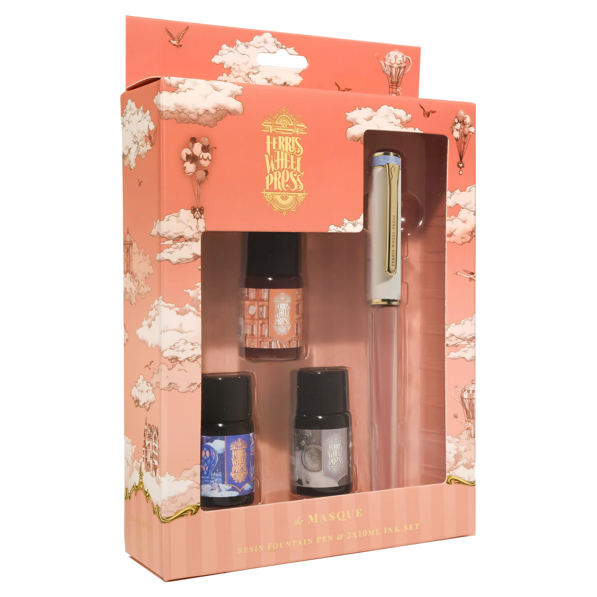 The Masque Resin Pen & Ink Set