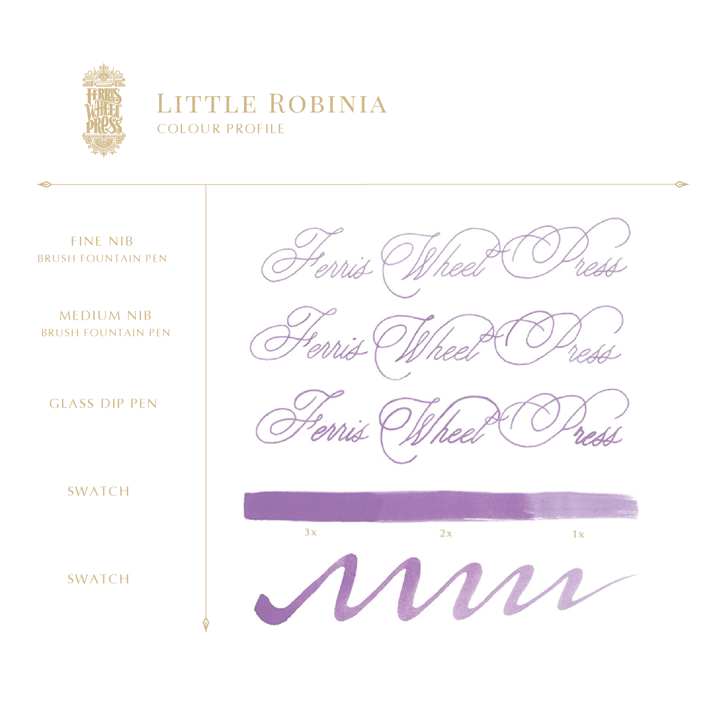 Fountain Pen Ink 38mL / Little Robinia - LRB