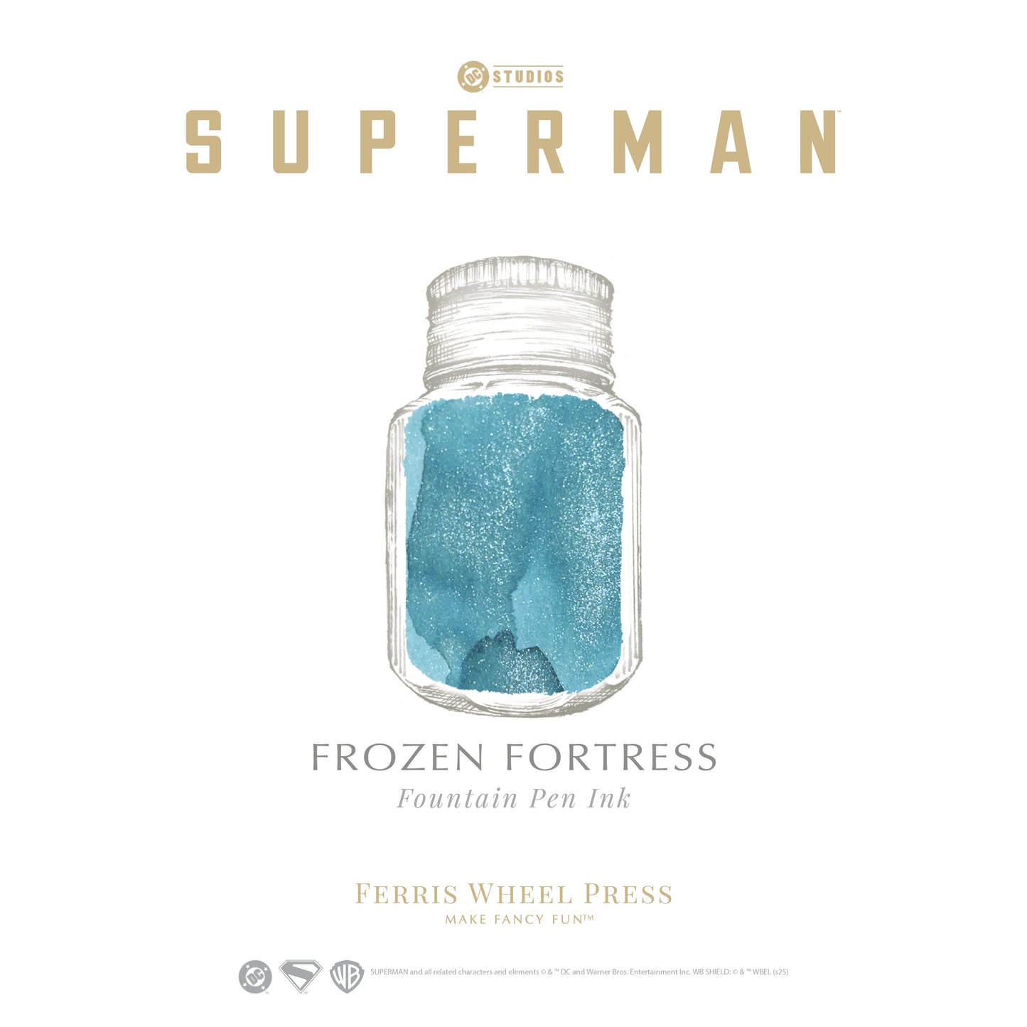 Superman x Ferris Wheel Press: Frozen Fortress Ink