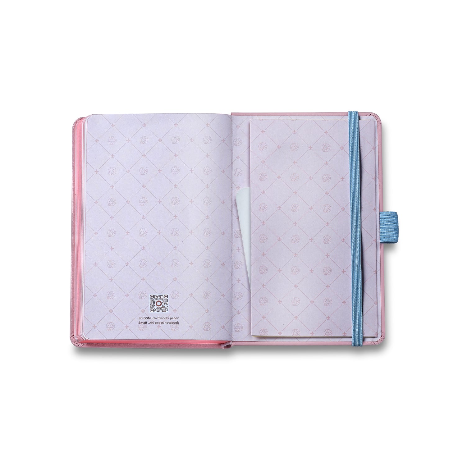 Sheaffer Gift Set - EIP Sentinel 321 Pink Matte Finish Ballpoint Pen with Chrome Trims and Small Hardbound Notebook