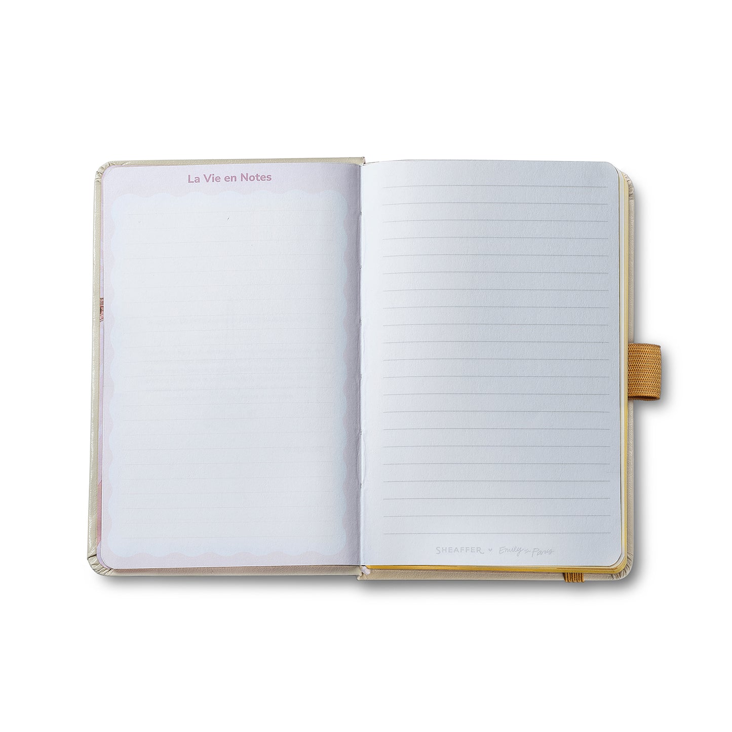 Sheaffer 100 EIP 9377 Champagne Gold Ballpoint Pen with Champagne Gold Trim and Hardbound Small Notebook - Gift Set