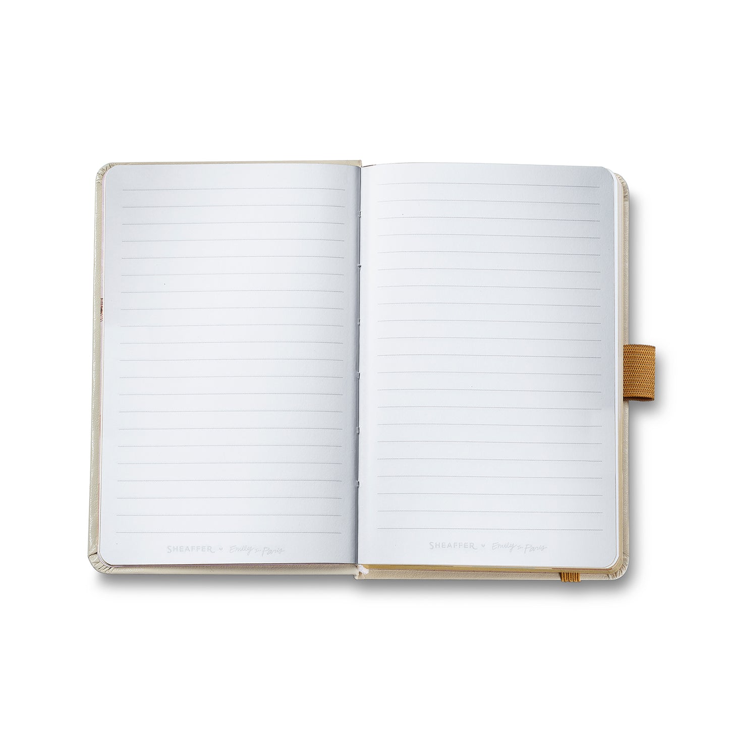 Sheaffer 100 EIP 9377 Champagne Gold Ballpoint Pen with Champagne Gold Trim and Hardbound Small Notebook - Gift Set