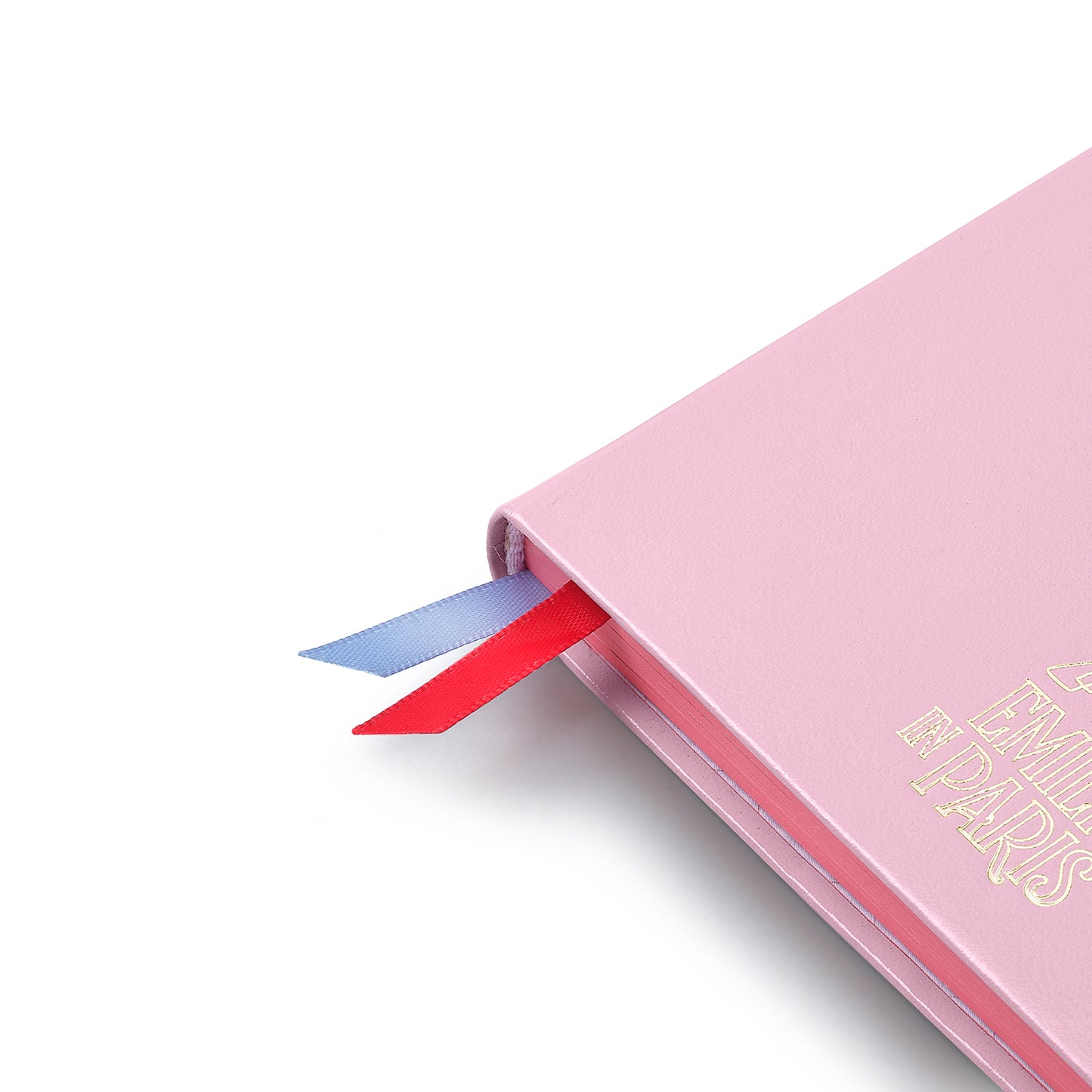 Set - EIP Prelude Mini 9810 Pastel Pink Ballpoint Pen with Swarovski Crystal and Small Hardbound Notebook