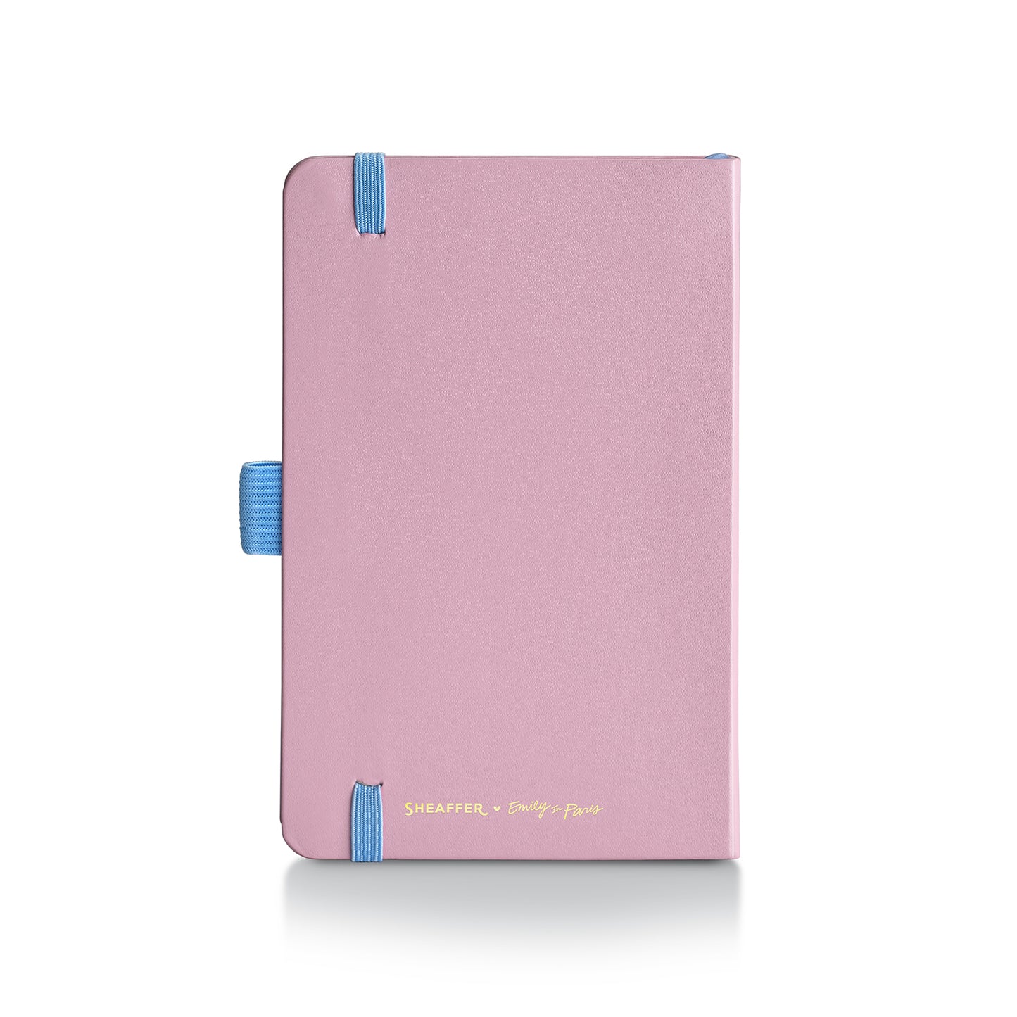 Set - EIP Prelude Mini 9810 Pastel Pink Ballpoint Pen with Swarovski Crystal and Small Hardbound Notebook
