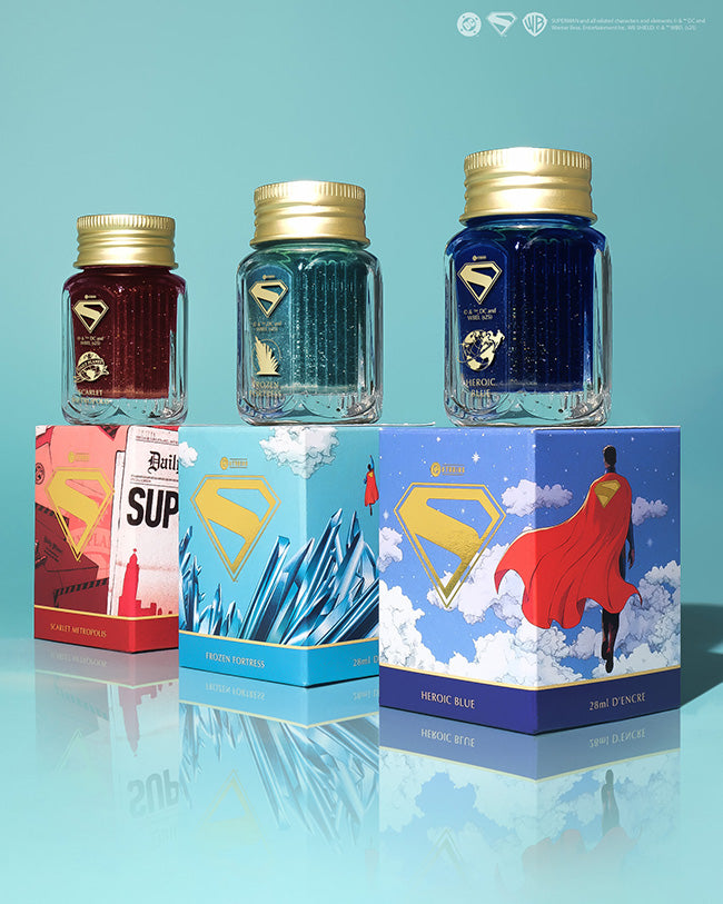 Superman x Ferris Wheel Press: Frozen Fortress Ink