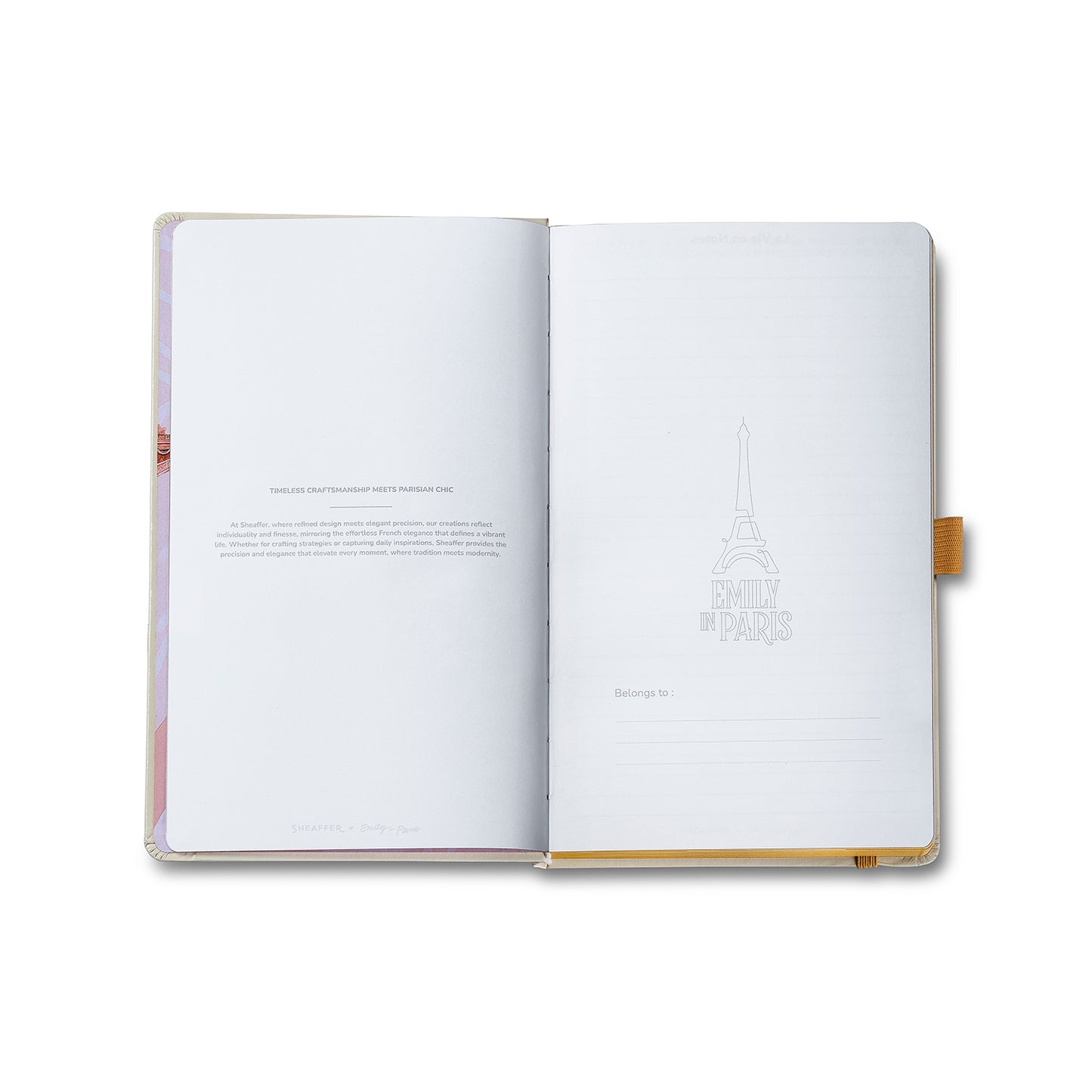 Sheaffer EIP Small Notebook 90 GSM Ink Friendly with Embossed Eiffel Tower
