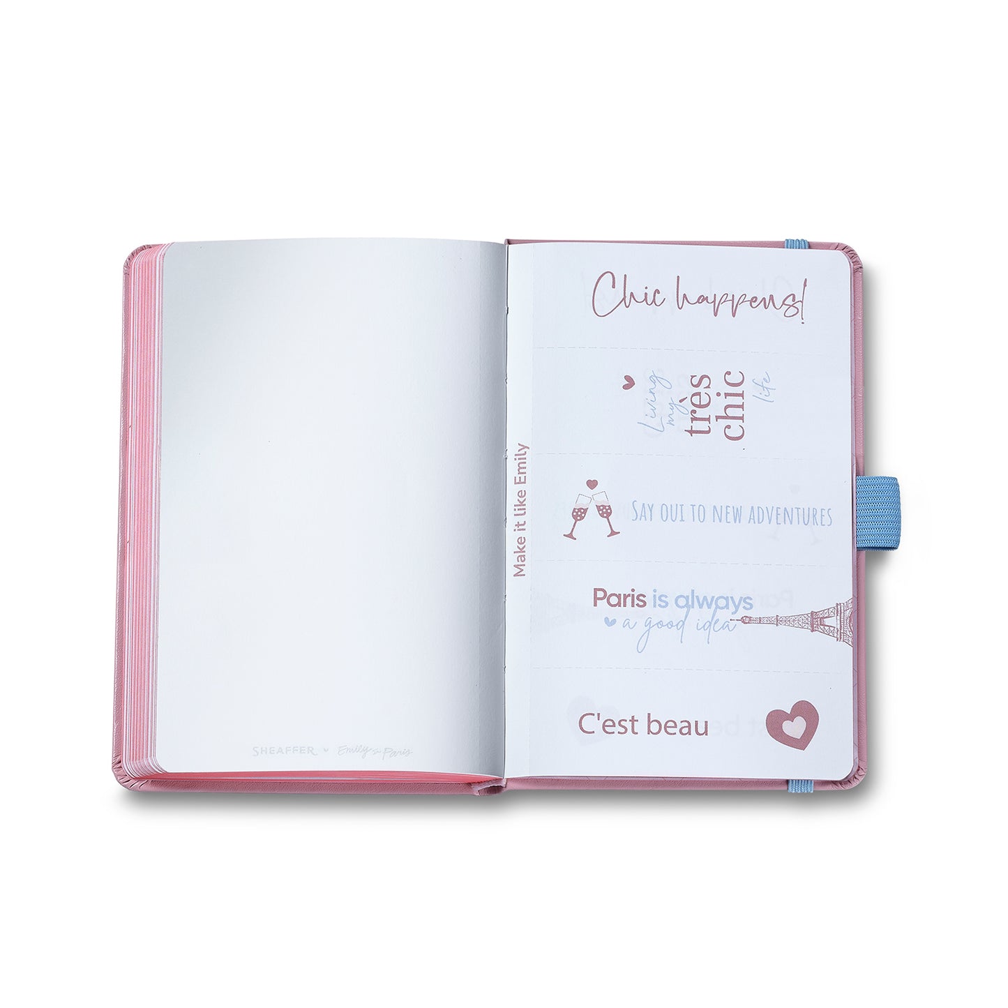 Sheaffer EIP Small Notebook 90 GSM Ink Friendly with Embossed Eiffel Tower