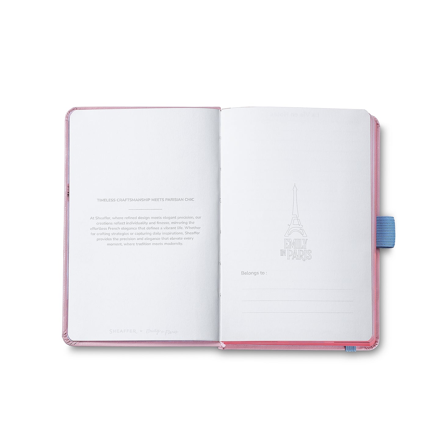Sheaffer EIP Small Notebook 90 GSM Ink Friendly with Embossed Eiffel Tower