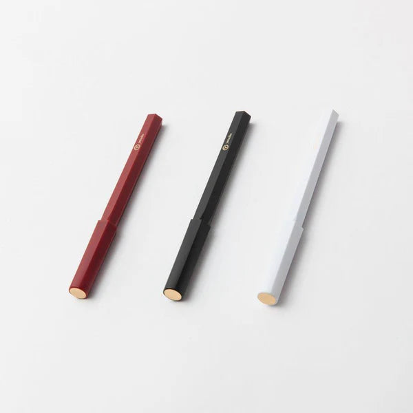 Resin & Brass - Fountain Pen (RED) (M nib)
