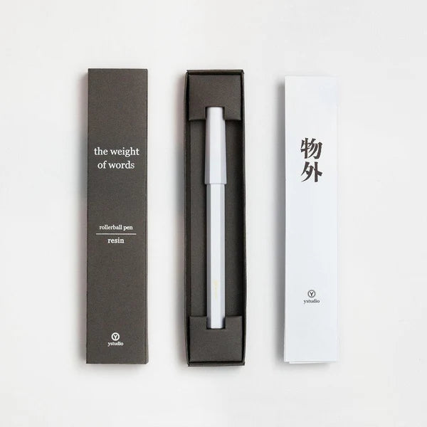 Resin & Brass - Rollerball Pen (RED)