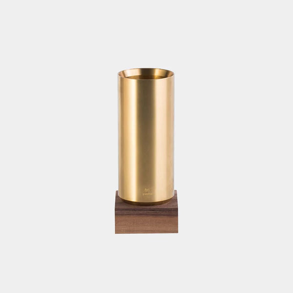 STAT-04 Classic - Brass, Walnut Pen Case