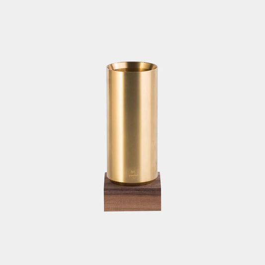 STAT-04 Classic - Brass, Walnut Pen Case