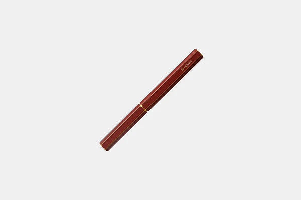 STAT-43 Classic Red Fountain pen Brass - F