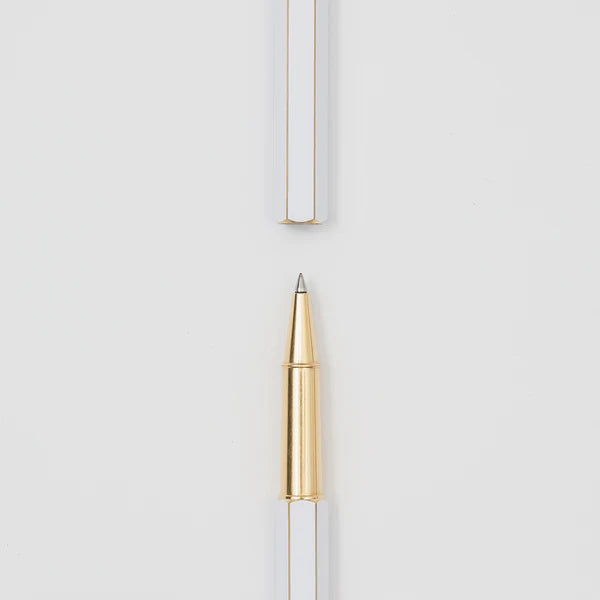 YStudio -Classic Revolve-Rollerball Pen(White)