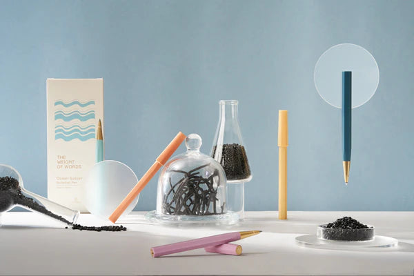 STAT-100 Glamour Evolve-Ocean sustainable Rollerball Pen Sea Indigo
