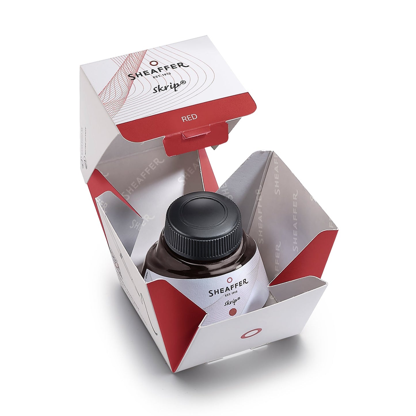 Sheaffer Skrip Ink Bottle (50 ml) - Red - Multiples of 6