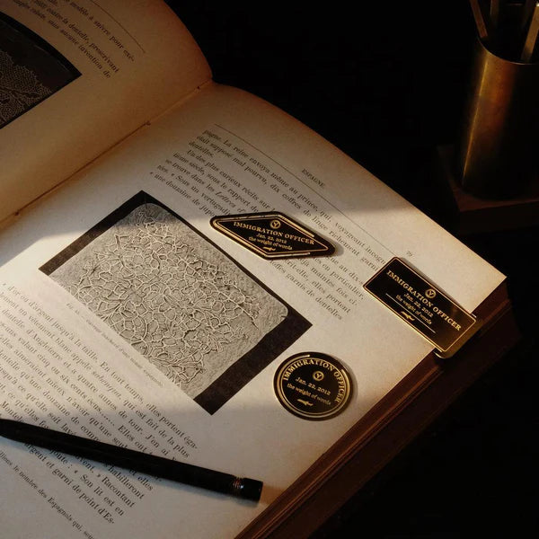 STAT-23 Classic - Brass Bookmark
